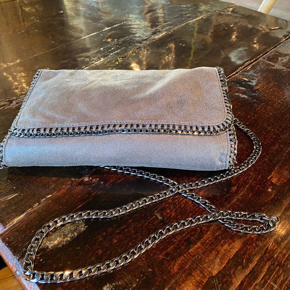 Grey purse